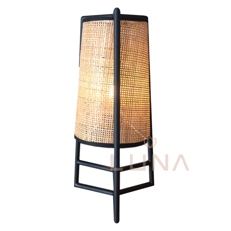ZURIA - steel Lampshade Rattan Weaving